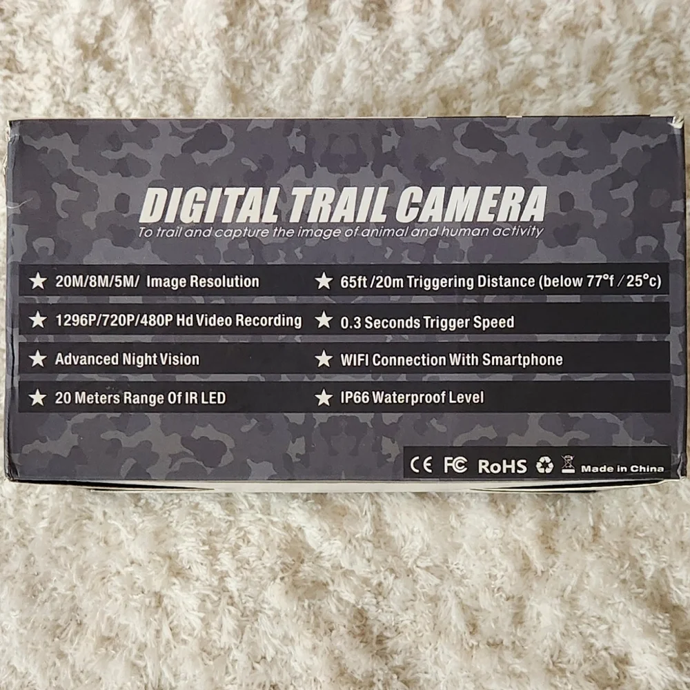 🆕️ CamPark T80 Digital Trail Camera NIB